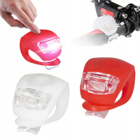 Lampki LED do Roweru Przód + Tył Silikonowe  XQ MAX