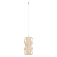 Lampa Sufitowa Wisząca E27 Biała Skandynawska PUKET L 11162 Nowodvorski