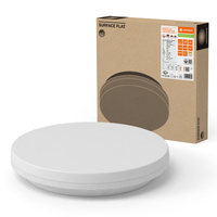 Plafon LED Lampa Sufitowa 46010W 2660lm 3000K - 4000K CCT z Czujnikiem Ruchu Zmierzchu Natynkowa Biały 33cm Surface Ledvance