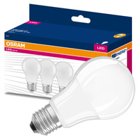 3x Żarówka LED A55 E27 4.9W = 40W 470lm 3000K Ciepła 200° VALUE CLASSIC Osram