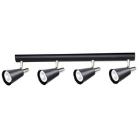 Oprawa ścienno-sufitowa listwa SEMPRA PAR16 4x GU10 Czarna KANLUX