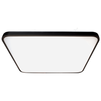 Plafon LED Lampa Sufitowa Natynkowa Czarny kwadratowy FABIO 35W 47 cm 4000K Milagro