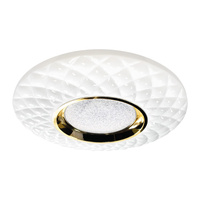 Plafon LED Lampa Sufitowa Natynkowa TOKYO Złoty 24W Ø400 mm + pilot Milagro