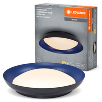 Plafon Lampa LED Oprawa Ozdobna Ściemnialna Czarna Niebieska 45W 3000K Ciepła LEDVANCE