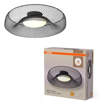 Lampa Sufitowa Wisząca 18.5W 1130lm 3000K Ciepła 110° Czarna Decor Mesh Osram