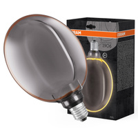 Żarówka LED Dekoracyjna G183 Kula E27 4W = 12W 110lm 1800K Ciepła 330° Dymiona Filament Ściemnialna Vintage 1906 Osram