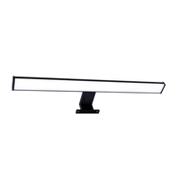 Kinkiet Ścienny LED Łazienkowy 12W 1350lm 4000K Neutralna 120° Czarny IP44 ELBA Sanico Goldlux