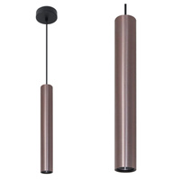 Lampa Sufitowa Wisząca Zwis GU10 Szara LUNGOMARE Sanico Goldlux