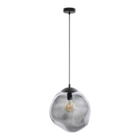 Lampa Sufitowa Wisząca SOL GRAPHITE Zwis Czarno-Grafitowa Szklana Nowoczesna E27 4264 TK Lighting