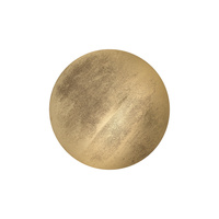 Kinkiet Ścienny Lampa Natynkowa LED 10W 130lm 3000K Ciepła Złota Nowoczesna RING WOOD LED M 10281 Nowodvorski