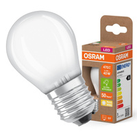 Żarówka LED P45 Kulka E27 2.2W = 40W 470lm 2700K Ciepła 330° 214lm/WCLASSIC ENERGY EFFICIENCY Osram