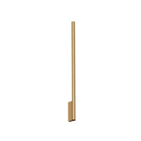 Kinkiet Ścienny Lampa Natynkowa 2x G9 Złota Nowoczesna LASER WALL XL 10830 Nowodvorski