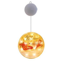 Zawieszka LED z Bałwanem 3xAAA 14cm 2700K Świąteczna LVT