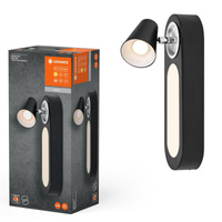 Lampa LED Ścienna Sufitowa Kinkiet Oprawa Natynkowa 13W 430lm CCT Dekoracyjna Czarny Spot Neptune Ledvance