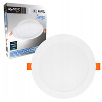 Panel LED Oprawa Sufitowa 18W 1440lm 4000K Neutralny Wpuszczany Okrągły Biały Proma Masterled