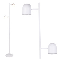 Lampa podłogowa 7W 2x LED RAWI biała 3000K GOLDLUX (Polux)
