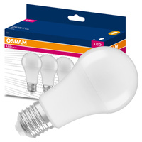 3x Żarówka LED A60 E27 13W = 100W 1521lm 2700K Ciepła 200° VALUE CLASSIC Osram