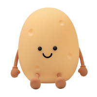 Lampka Dekoracyjna LED Ziemniak 2W 3000K RGBW Żółta Ściemnialna Potato Sanico Goldlux