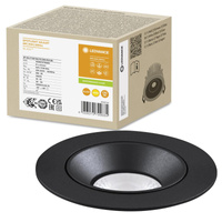 Panel LED Oprawa Podtynkowa Punktowa 8W 680lm CCT Ściemnialna Oczko Spot Czarny Air Adjust Ledvance