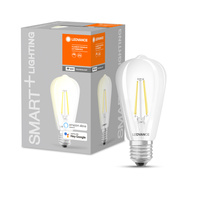 Żarówka LED E27 6W = 60W 806lm Ściemnialna SMART+ WiFi Filament Edison Ledvance