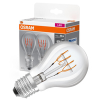 2x Żarówka LED A60 E27 5.9W = 48W 600lm 2700K Ciepła 320° BASE Osram