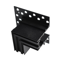 Narożnik Magnetyczny podtynkowy do Lamp LED bok L MAGNETIC TRACK 48V Milagro