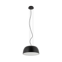 Lampa Sufitowa Wisząca 3x E27 Czarna Nowoczesna SATELLITE S 11225 Nowodvorski