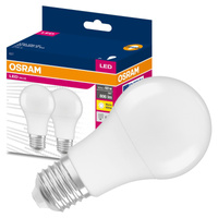 2x Żarówka LED A60 E27 8.5W = 60W 806lm 2700K Ciepła 200° VALUE CLASSIC Osram