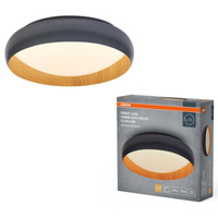 Plafon LED Lampa Sufitowa Natynkowa 24W 1200lm 3000K Ciepła 120° Szara Brązowa Ściemnialna Orbis Livia Osram