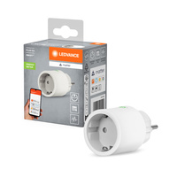 Inteligentne Gniazdko Sieciowe Wtyczka EU 230V 10A Licznik Energii SMART+ Matter WiFi Plug Ledvance