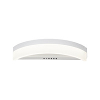 Kinkiet lampa ścienna RING 8W okrąg biały LED IP20 Metal i akryl styl nowoczesny Milagro