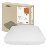 Panel LED Oprawa Lampa Sufitowa 24W 2000lm 3000K Ciepła Natynkowa Biały 33x33cm Surface Ledvance