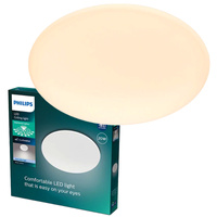 Lampa Sufitowa Plafon LED 20W 2300lm 4000K Biała Moire CL200 Philips