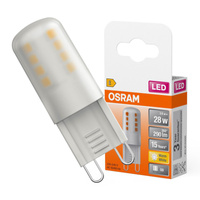 Żarówka LED Kapsułka G9 2.6W = 28W 290lm 2700K Ciepła 300° LED PIN Osram