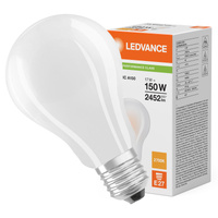 Żarówka LED A70 E27 17W = 150W 2452lm 2700K Ciepła Biała FILAMENT LEDVANCE