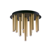 Lampa Sufitowa 13x G9 Złota Nowoczesna STALACTITE 9054 Nowodvorski