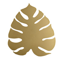 Lampa Ścienna Kinkiet MONSTERA GOLD Złota Monstera Boho LED 1355 TK Lighting
