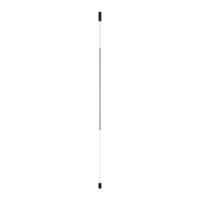 Lampa Sufitowa Wisząca LED 19W 700lm 4000K Neutralna Czarna Nowoczesna VERTIC LED 10857 Nowodvorski
