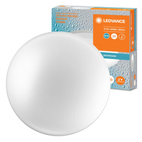 Plafon LED Lampa Sufitowa Natynkowa 12W 900lm 4000K Neutralna IP44 Biały z Czujnikiem Dźwięku Ceiling Ledvance