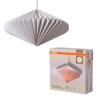 Lampa Sufitowa Wisząca Dekoracyjna E27 Biała Decor Paper Lantern Osram