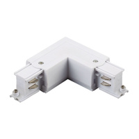 Łącznik Kątowy L Lewy do Szynoprzewodu Szyny 3-Fazowej Biały Sanico Goldlux