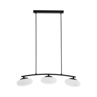 Lampa Sufitowa Wisząca MARIKA Żyrandol Czarno-Biała Nowoczesna 3xG9 3178 TK Lighting