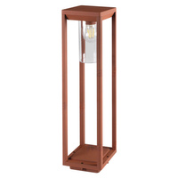 Lampa Ogrodowa Zewnętrzna VIMO E27 IP44 80cm Słupek Brązowa Kanlux