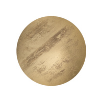 Kinkiet Ścienny Lampa Natynkowa LED 13W 160lm 3000K Ciepła Złota Nowoczesna RING WOOD LED L 10282 Nowodvorski