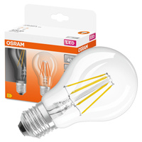 2x Żarówka LED A60 E27 4W = 40W 470lm 2700K Ciepła 300° Retrofit Filament CLASSIC Osram