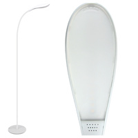 LAMPA STOJĄCA podłogowa LED SWAN 6,5W biała GOLDLUX (Polux)