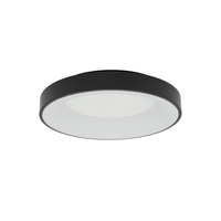 Plafon Lampa Sufitowa Oprawa Natynkowa LED 48W 4000lm 3000K Ciepła Czarna NIKKI ROUND LED 11207 Nowodvorski