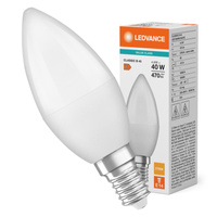 Żarówka LED B37 E14 4.9W = 40W 470lm 2700K Ciepła Biała LEDVANCE