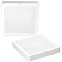 Plafon LED Sufitowy Natynkowy 24W 2400lm 4000K Neutralny 120° Biały IP40 IK03 Sigaro Kobi