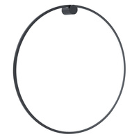Lampa Ścienna Kinkiet Saturno Czarna 46W LED Milagro